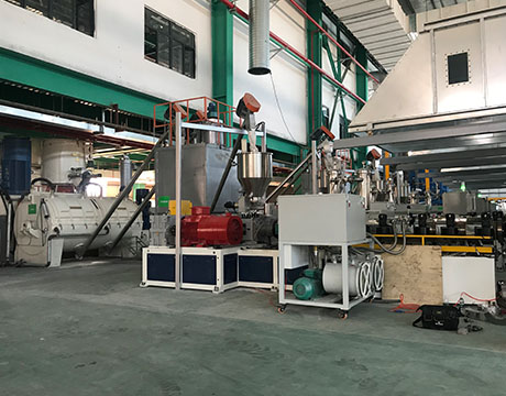Automatic Feeding Dosing Mixing Conveying System For Spc Floor Extruder Line