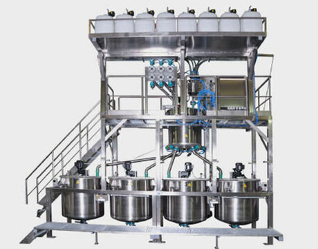 Liquid Dosing System For Mixing Machines Chemical Mixer