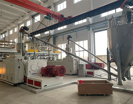 Automatic Feeding Dosing Mixing Conveying System For PVC Wall Panel Extruder Line