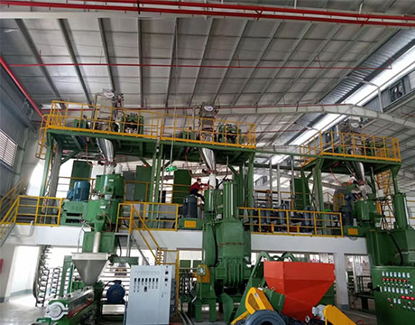 Automatic Dosing Mixing Conveying System For PVC Cable Or Soft PVC