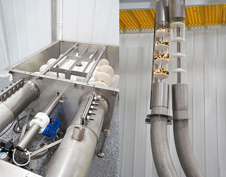 Auto Feeding and dosing system of powders for the food industry