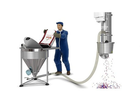 Pneumatic Vacuum Conveyor System For Sugar And Coffee Industrial