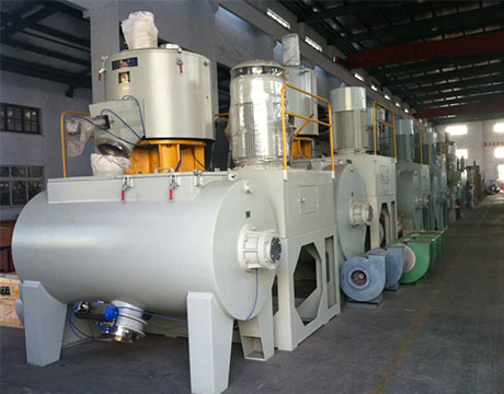 PVC mixer Mixing machine for the PVC industry with feeding system
