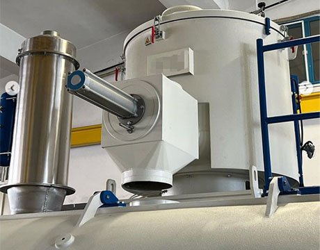 PVC Composite Turbo Mixers Powder Mixer High Mixing Machine With Feeding System