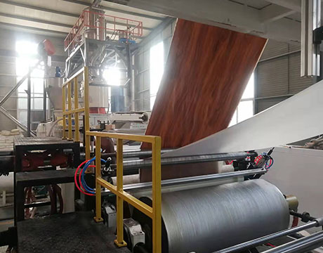 Automatic Feeding Dosing Mixing Conveying System For SPC/LVT Floor Extrusion Line